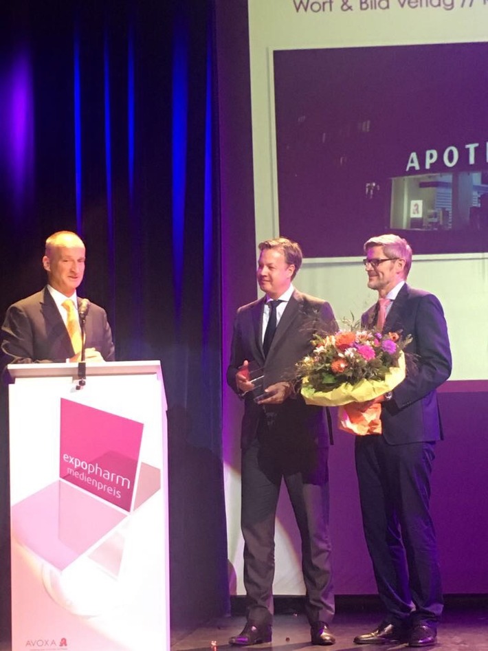 expopharm-Medienpreis 2017 - Apotheken Umschau wird mit expopharm-Sonderpreis für die reichweitenstarke "Danke, Apotheke"-Kampagne ausgezeichnet