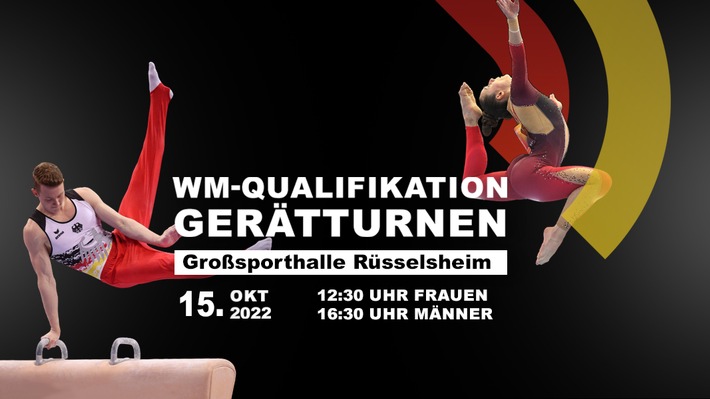 Presseinformation Deutscher Turner-Bund | WM-Qualifikation in Rüsselsheim | Medien-Akkredierung