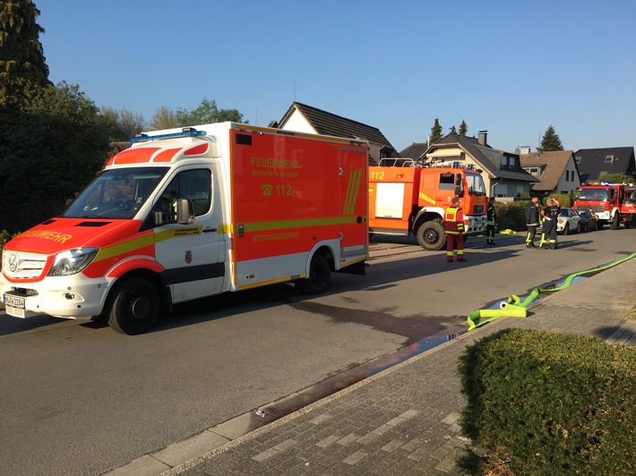 FW-MH: Einsatzreiche Schicht für die Feuerwehr Mülheim #fwmh