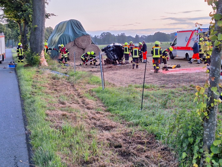 FW-ROW: Tödlicher Verkehrsunfall auf der K202