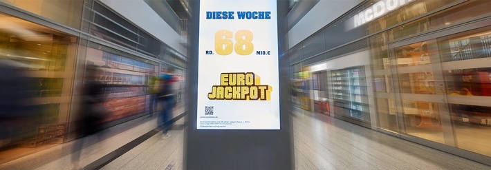 Deutscher Jubiläums-Millionär / 250. und 251. Millionen-Gewinn bei der Lotterie Eurojackpot / Die Lotterie Eurojackpot feierte am Freitag (17. Januar) ein Jubiläum: Bei der Ziehung im finnischen Helsinki konnten gleich zwei neue Millionen-Gewinne erzielt werden. Die beiden Spielteilnehmer sind damit der 250. und 251. Millionär der Lotterie. Am kommenden Freitag wartet ein Jackpot von rund 68 Millionen Euro. Weiterer Text über ots und www.presseportal.de/nr/107909 / Die Verwendung dieses Bildes ist für redaktionelle Zwecke honorarfrei. Veröffentlichung bitte unter Quellenangabe: "obs/Eurojackpot/(c) Detlev Schlag"