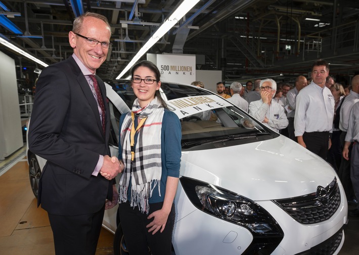 Besonderes Jubiläum: Opel und GM sagen 500 Millionen Mal Danke (FOTO)