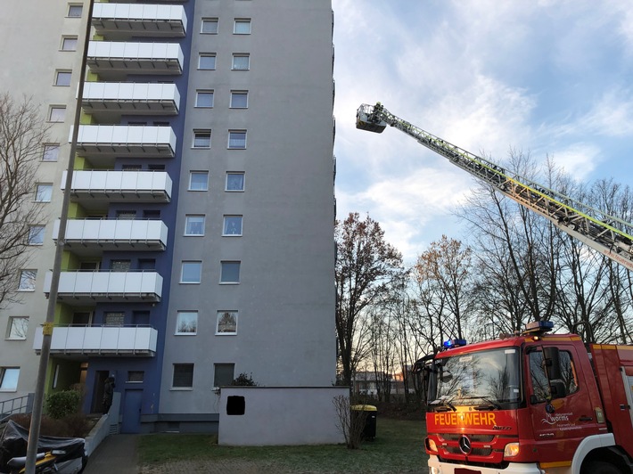 POL-PDWO: Feuerwehreinsatz durch angebranntes Essen