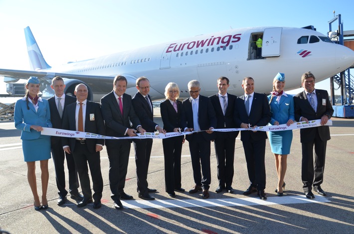 Start in eine neue Ära / Low-Cost-Langstrecke mit Eurowings ab Köln/Bonn