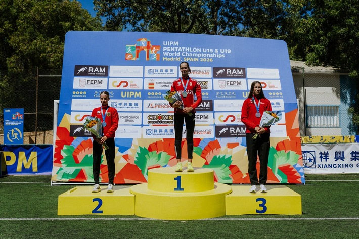 2 x Bronze für das Schweizer Team an der U19 WM im Modernen Fünfkampf