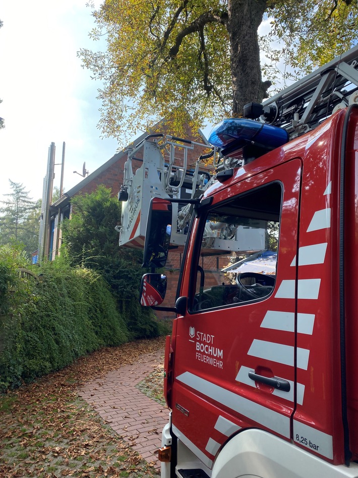 FW-BO: Nach Wespenstich Feuerwehreinsatz im Marderweg