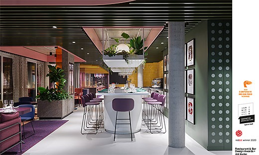 Press information: Award winning restaurant project &quot;La Visione&quot; by Ippolito Fleitz Group