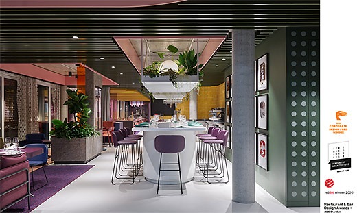 Press information: Award winning restaurant project "La Visione" by Ippolito Fleitz Group