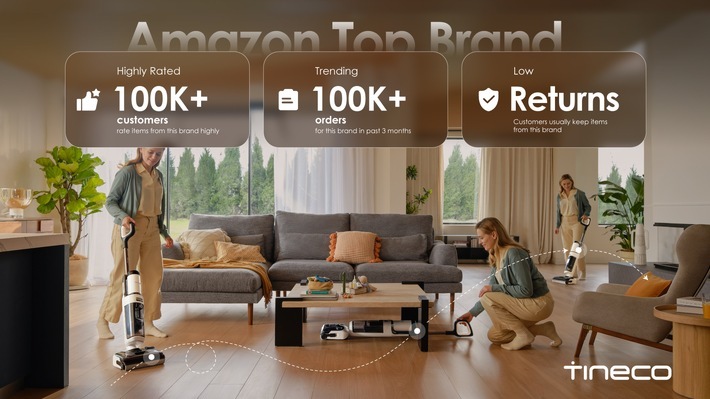 Tineco Wischsauger stark reduziert: Sauberer Sommer dank Prime Day Deals / Weiterer Text über ots und www.presseportal.de/nr/158602 / Die Verwendung dieses Bildes für redaktionelle Zwecke ist unter Beachtung aller mitgeteilten Nutzungsbedingungen zulässig und dann auch honorarfrei. Veröffentlichung ausschließlich mit Bildrechte-Hinweis.