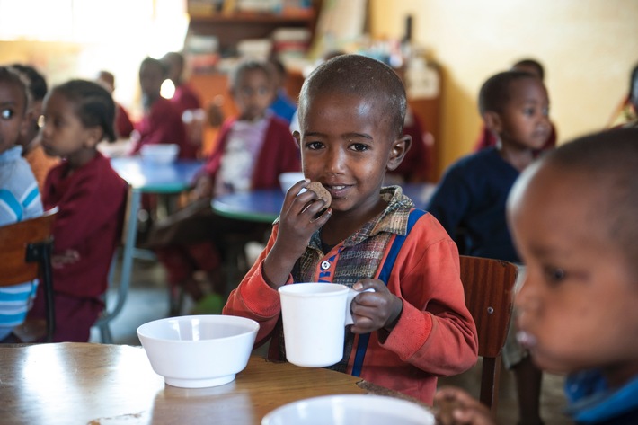Ein "Zmorge" gegen Hunger: Menschen für Menschen Schweiz hilft Kindern in Not