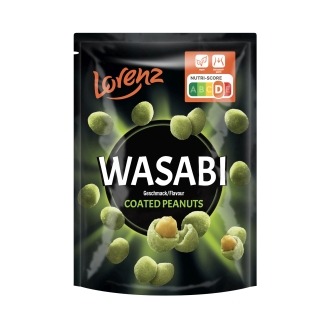 Presseinformation Wasabi Coated Peanuts: Lorenz Wasabi Erdnüsse mit neuem Markenauftritt