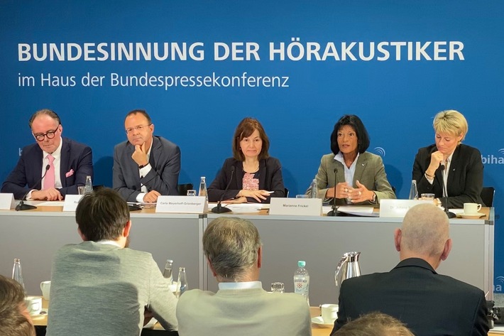 Bundespressekonferenz der biha / Qualität der Hörsystemversorgung bleibt hoch