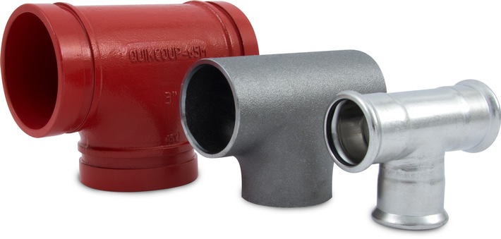 Sertissage, soudage ou coupleurs - comparaison directe de trois systèmes de raccordement de tubes