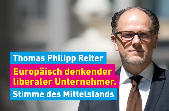 Unternehmerverband nominiert mit Thomas Philipp Reiter einen eigenen Spitzenkandidaten für die Europawahl / Bundesdelegiertenkonferenz des &quot;Liberalen Mittelstands&quot; in Berlin