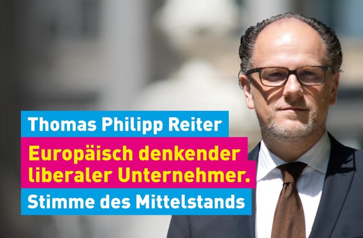 Unternehmerverband nominiert mit Thomas Philipp Reiter einen eigenen Spitzenkandidaten für die Europawahl / Bundesdelegiertenkonferenz des "Liberalen Mittelstands" in Berlin