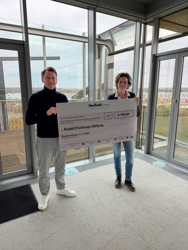 New Yorker Stiftung.Friedrich Knapp unterstützt gartentherapeutische Arbeit für organtransplantierte Kinder