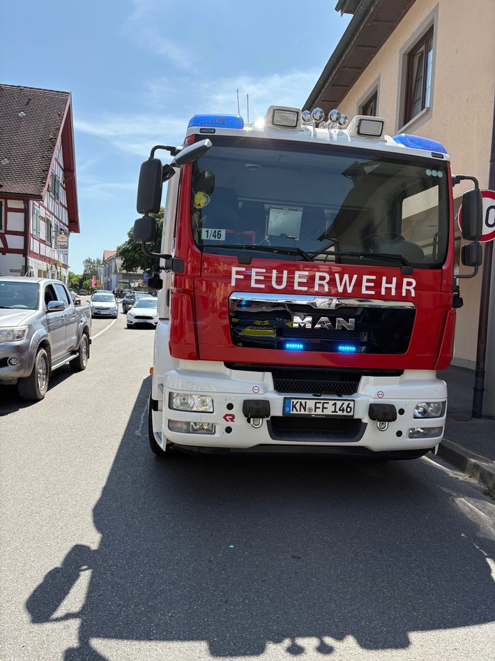FW Allensbach: G1 Betriebsstoffe aus PKW