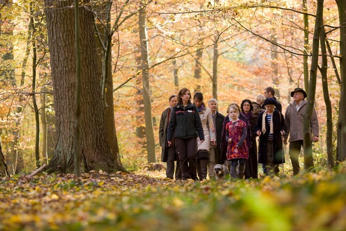 Waldführung durch den FriedWald.