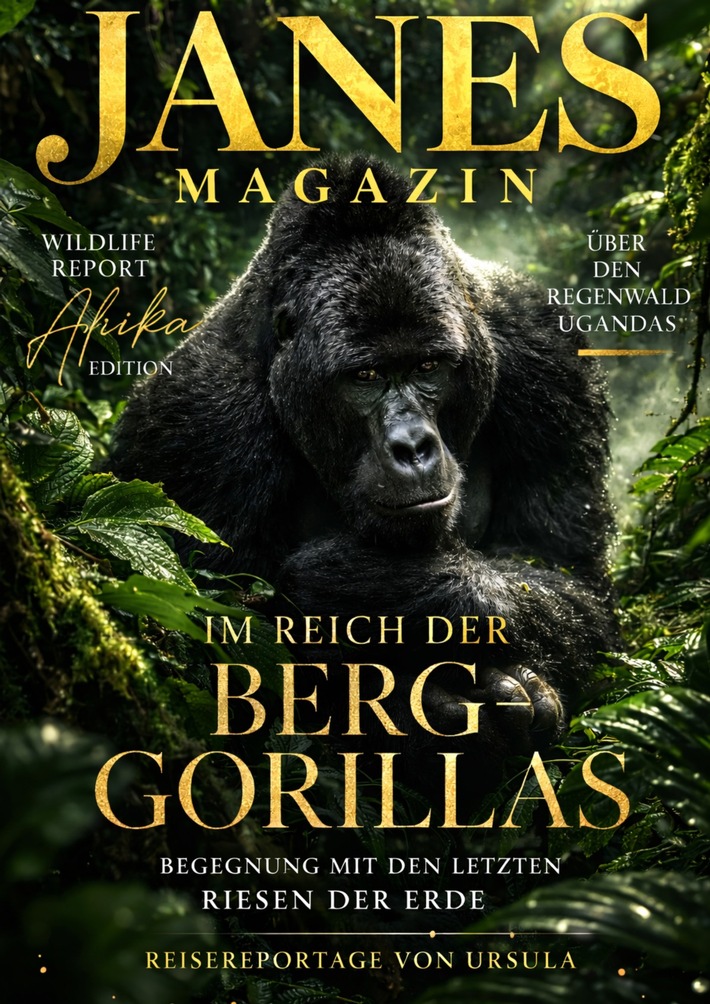 Janes Magazin kündigt neue Titelgeschichten über Afrika, Berggorillas und mediterrane Orangenhaine an