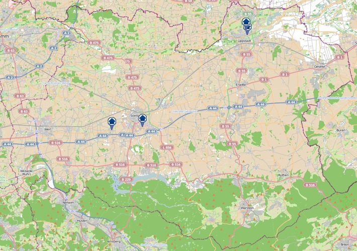 POL-SO: Kreis Soest - Wohnungseinbruchradar