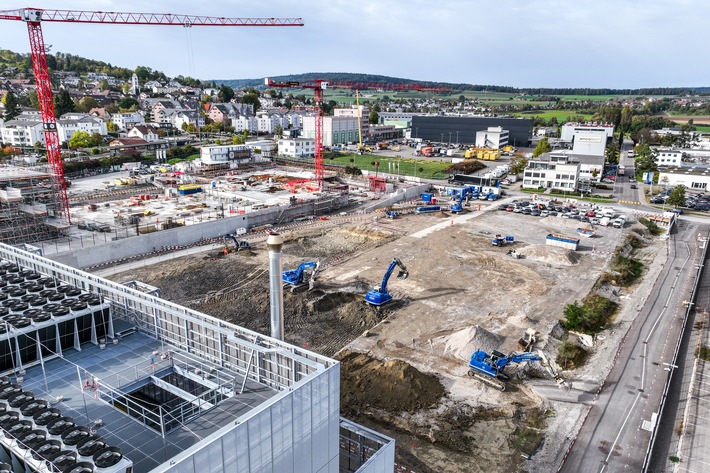 Green Metro-Campus Zürich geht in die nächste Bauetappe / Der Baustart von zwei weiteren Datacentern auf dem Metro-Campus Zürich ist erfolgt