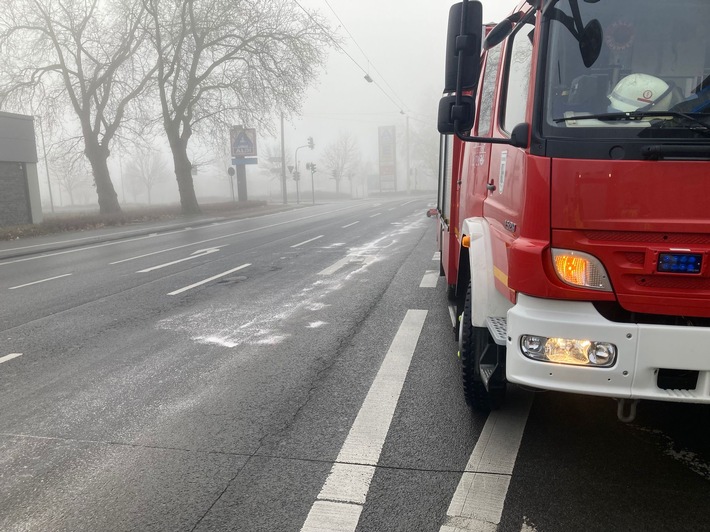 FW Datteln: Betriebsmittelspur in Datteln