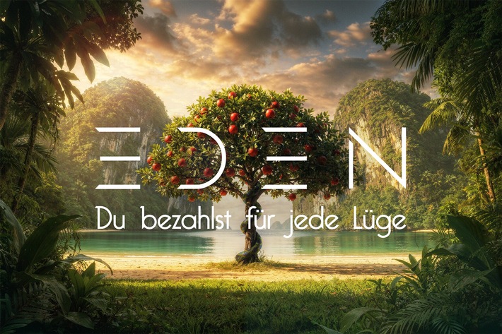 Flirten ohne Flunkern! Joyn zeigt im Sommer 2026 die ehrlichste aller Dating-Shows: "Eden - Du bezahlst für jede Lüge"