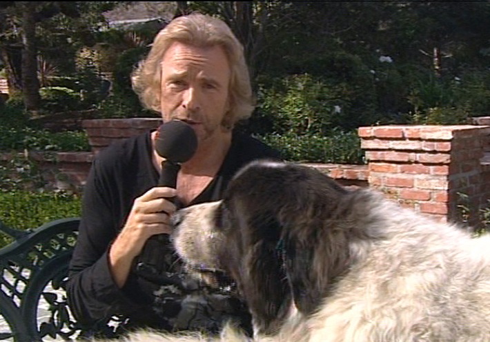 Thomas Gottschalk auf den Hund gekommen/ 