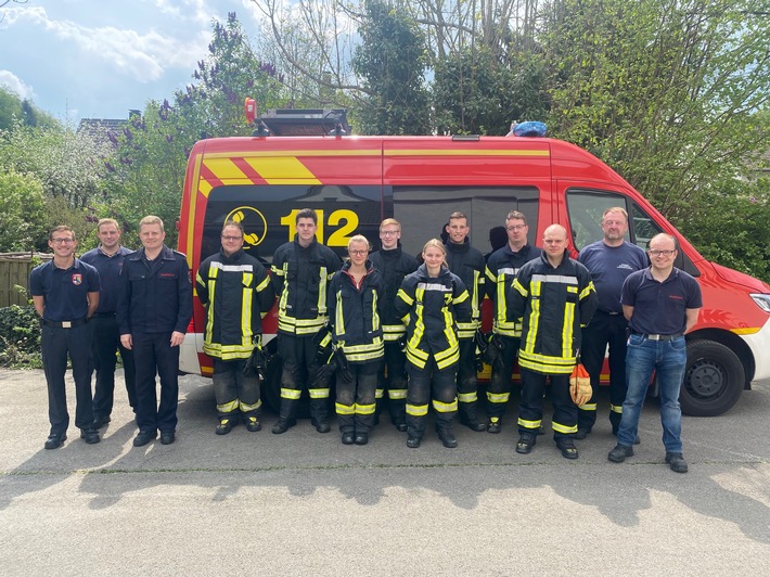 FW Drolshagen: Lehrgang erfolgreich absolviert - Neue Atemschutzgeräteträger bei den Feuerwehren im Kreis Olpe