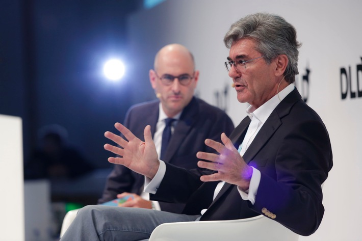 Siemens-CEO Joe Kaeser bei DLDsummer: "Geschwindigkeit nicht wichtigster Faktor bei Digitalisierung"