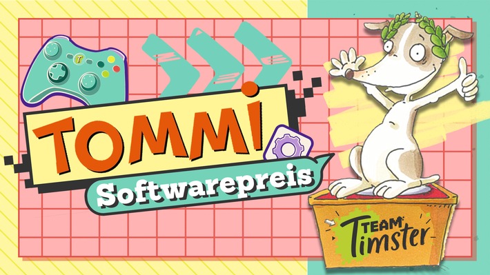 KiKA präsentiert den Deutschen Kindersoftwarepreis TOMMI 2025 / Preisverleihung für die besten Spiele und Apps am 14. Dezember 2025 im Medienmagazin "Team Timster"