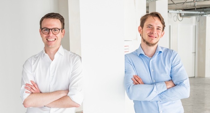 BILD zu OTS - Michael Kern und Florian Zeitlinger (vlnr)