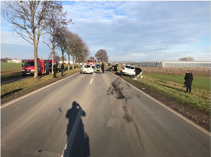 POL-PDKH: Verkehrsunfall auf der B 48