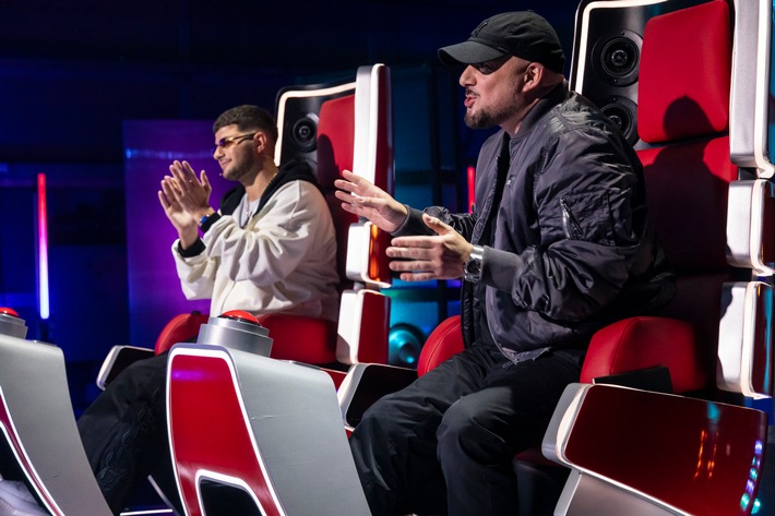 Jede Menge Action: "The Voice Rap by CUPRA" mit den Coaches Kool Savas und Dardan startet am Donnerstag auf Joyn