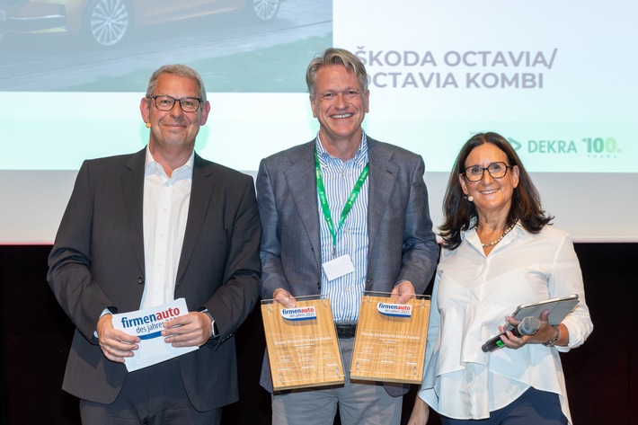 Škoda Modelle gewinnen acht erste Plätze bei der Wahl zum ‚Firmenauto des Jahres‘ 2025