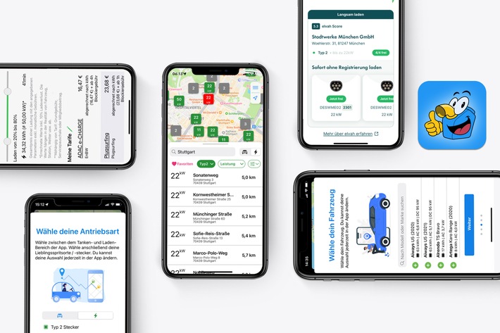 Preisvergleichs-App auch für Elektrofahrzeuge: Mit mehr-tanken ab sofort ohne Registrierung laden