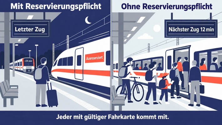„Next-Level-ICE“ nur ohne Reservierungspflicht
