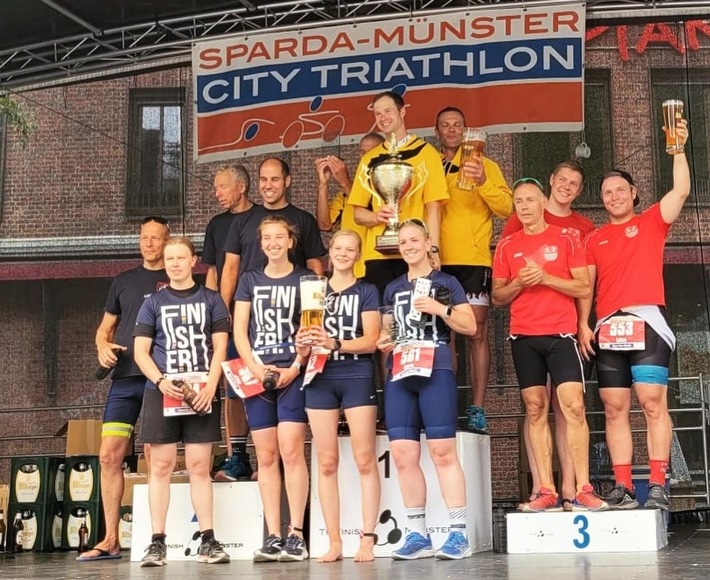 FW Witten: Feuerwehrsport: BF Witten dritte der Landesmeisterschaft Triatlon