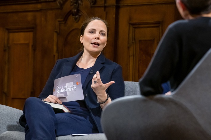 "Das Literarische Quartett" im ZDF / Mit den Gästen Lisa Eckhart, Ulrich Matthes und Andrea Petkovic