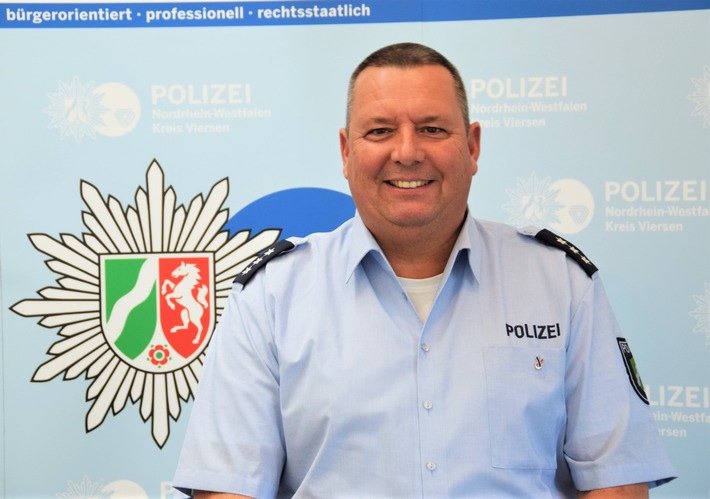POL-VIE: Viersen-Dülken: Verstärkung beim Bezirksdienst Dülken - Andreas Kreuter ist Ansprechpartner für alle -Fotoberichterstattung-