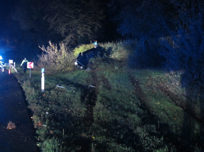 FW-MH: Schwerer Verkehrsunfall auf der BAB40 - eine verletzte Person