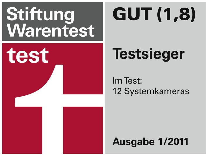 Lumix G Micro System startet erfolgreich ins Jahr 2011 / Die Lumix G2 ist Testsieger bei Stiftung Warentest und die beliebteste Systemkamera im neuen Jahr (mit Bild)