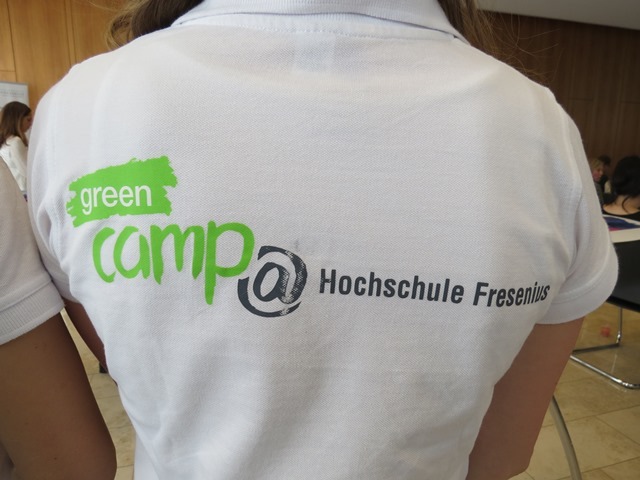 Nachhaltigkeit und Gewinnorientierung - Greencamp der Hochschule Fresenius in Wiesbaden