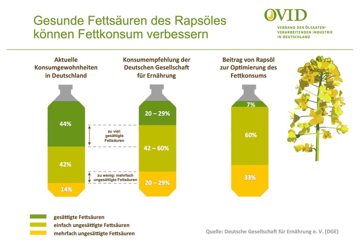 Rapsöl - meistgekauft und kerngesund