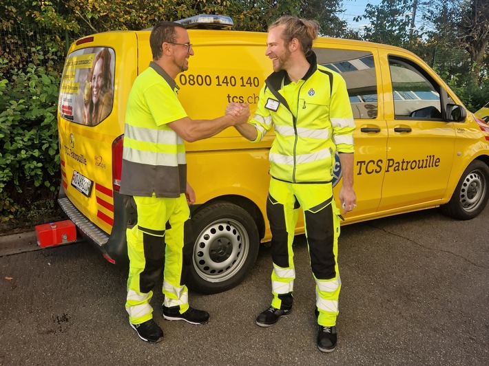 TCS Patrouille wird in Brüssel zum "Road Patrol Team of the Year" gekürt