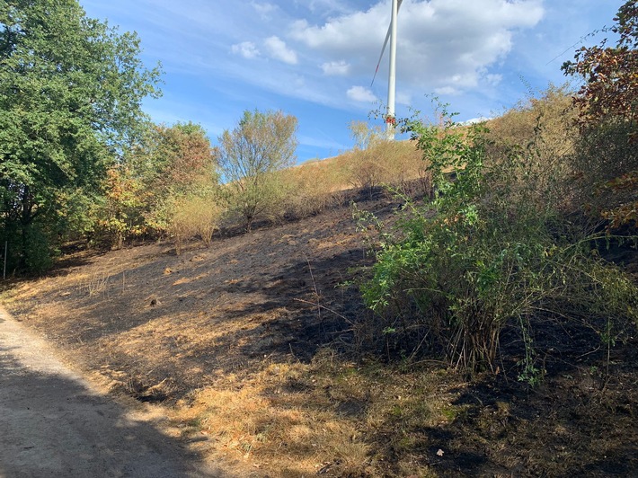 FW-GLA: Haldenbrände in Gladbeck
