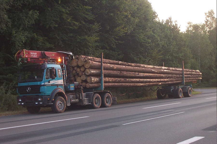 POL-GOE: (959/03) Viele Langholztransporter deutlich überladen