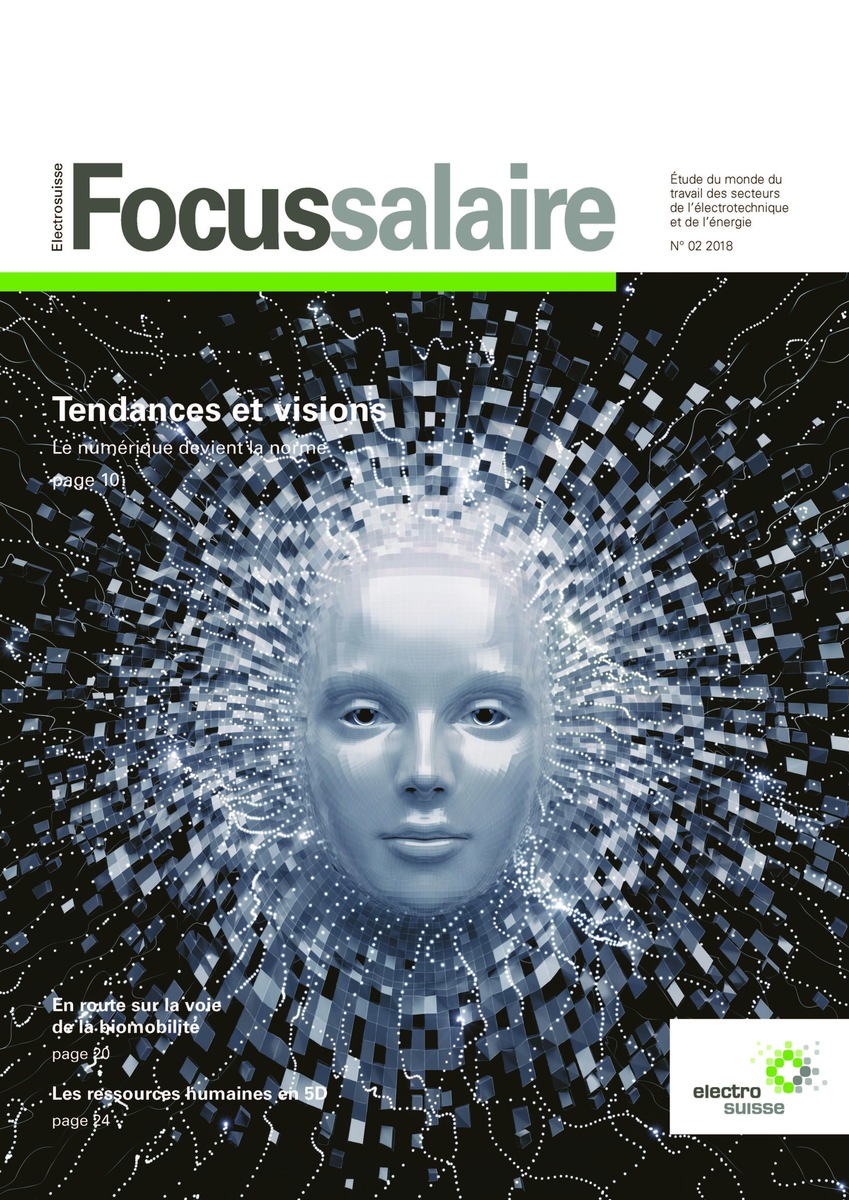 FocusSalaire Electrosuisse 2018 - La numérisation et la transformation numérique en sont les thèmes principaux