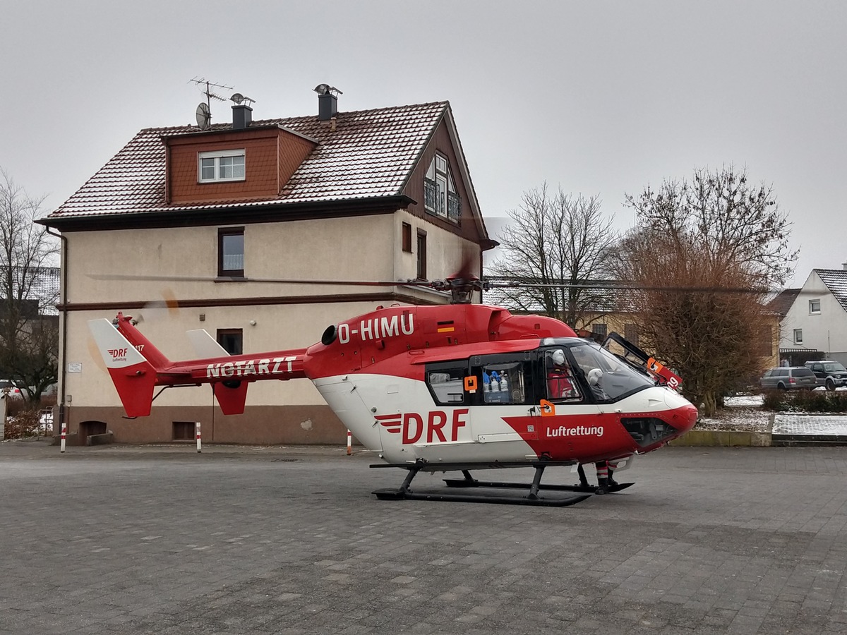 FW-EN: Rettungshubschrauber landet auf dem Marktplatz