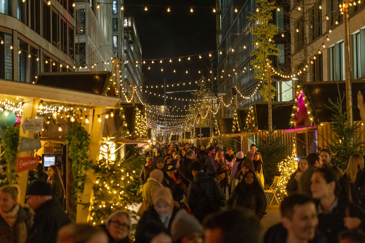 Erfolgreicher Start der Zürcher Weihnachtsallee